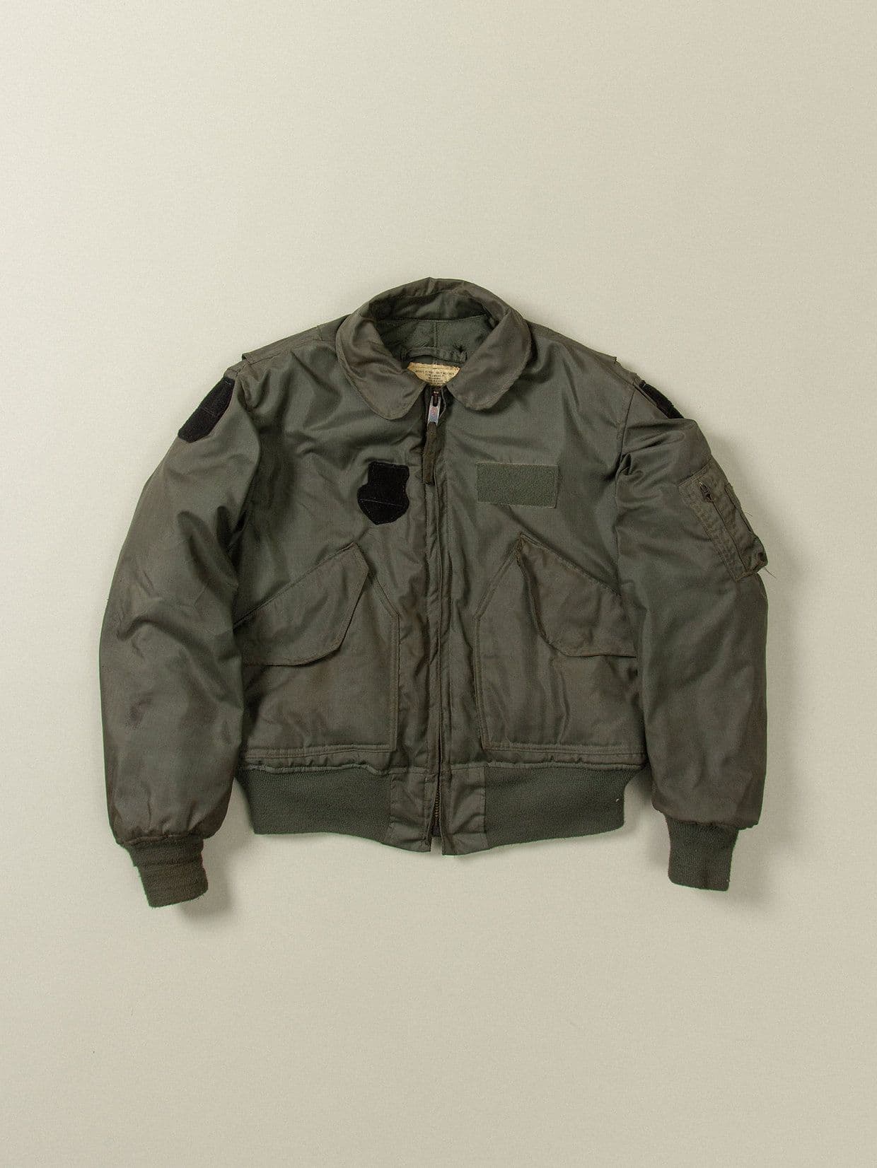 Vtg 1978 US Army CWU Flight Bomber Jacket